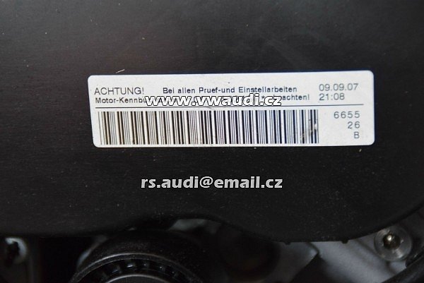 motor CCW  Motor Audi A4 8K A5 8T 8F T  3.0 TDi 15600 km CCW - 8