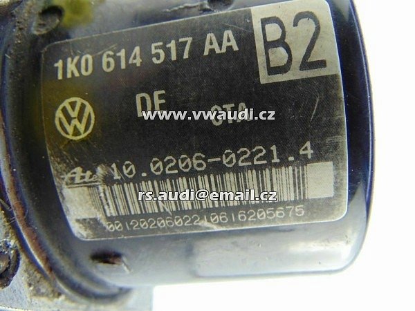 ABS W AUDI ŠKODA SEAT  1K0614517AA 10020602214 1K0907379AA 10096003603 Záruka  - 2