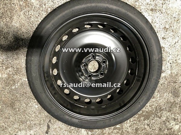 8W0 601 027 T125 / 70 R19 100M  Audi A4 B9 8W  rezervní kolo 19 palců pro  - 2