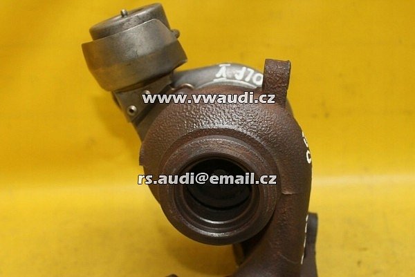 038 253 014 G / KKK 54431015073 Volkswagen Golf 5 V TDI 038253014G OE Turbodmychadlo  - 4