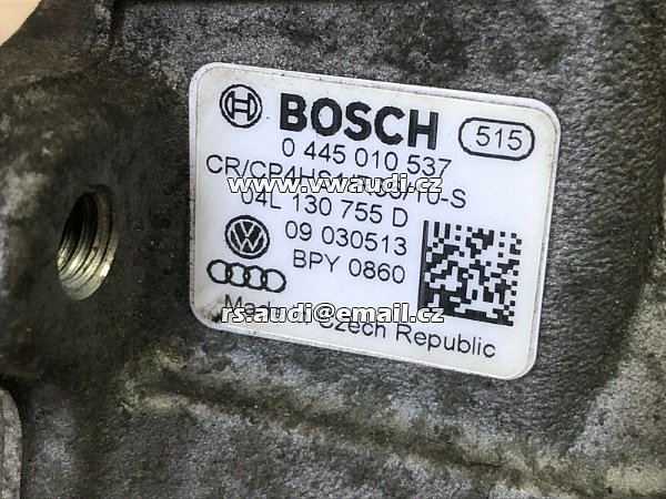 04L 130 755 D Vysokotlaké čerpadlo VW Audi Seat Škoda orig. Bosch 0445010537 04L130755D 04L130755E - 2