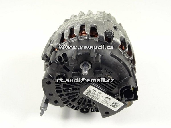 03L 903 023 L / Valeo TG14C043 Alternator  GOLF GTD MK7 2.0TDI CUNA generátor - 3