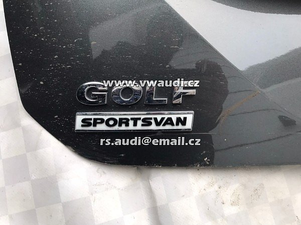 510 827 159  ZADNÍ víko dveře  originál + VW Sportsvan 2014-2020 - 10