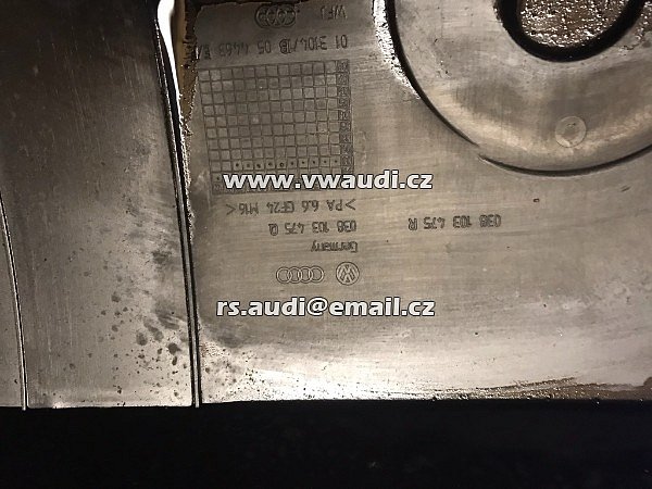 038 103 475 R víko ventilů VW Audi BKC BJB 038 103 475Q - 6