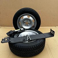 VW T5 + T6 T6.1 2004 - 2022  Sada pro dovybavení držáku  rezervního kola R17 a zvedák hever - 3