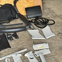 VW Golf 7 VII interier plasty obložení  kompletní interier 5 dvéř verze  JEDNOTLIVĚ - 4