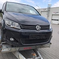 VW Touran 2 2012 1T3  . 1T0 857 811 D tribodovy bezpecnostni pas s automatikou vlevo zadní řada - 4