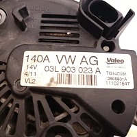 03L 903 023 A 140A VALEO Alternátor START STOP generátor VW  Touran 1,6 TDI 2012 Kód motoru CAYC 03L  903 023 A , 03L 903 023 / 03L 903 023 AX - 7