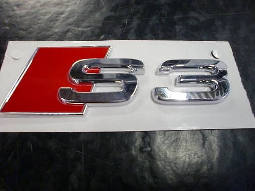 Emblem Audi S3 S3 nápis | VWAudi.cz