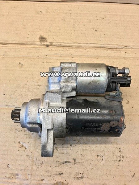 02T 911 023 R ŠKODA FABIA 2001-2007 1.2 STARTER MOTOR 