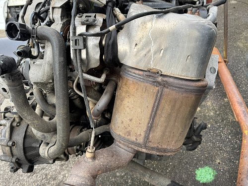 DPF filtr pevných částic katalyzátor 1.6TDI CAYB CAYC VW Touran 1T3 5N0 131 723 E . 5N0 166 BA  . 5N0 181 AA